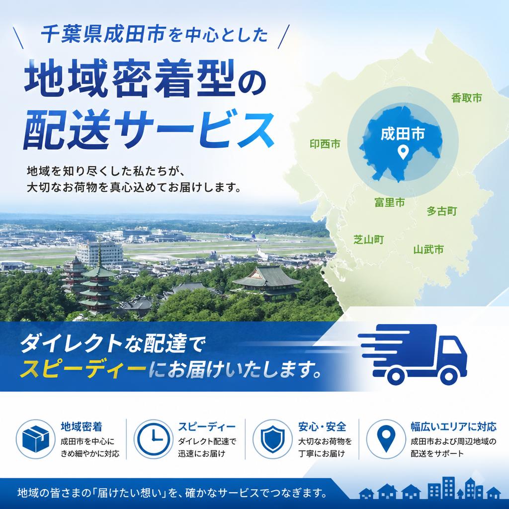 成田市を中心に地域密着でサービス提供
