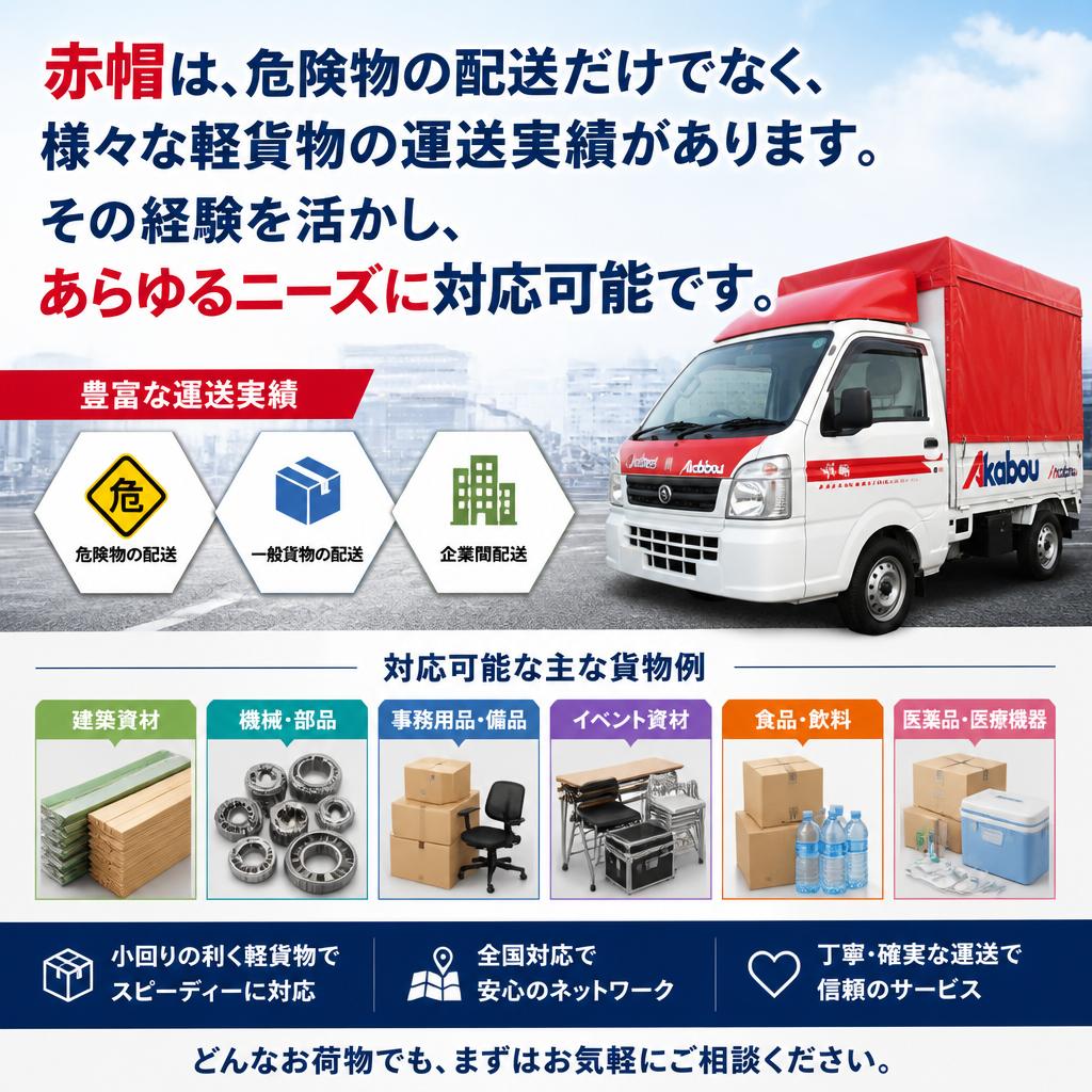実績豊富な軽貨物運送のプロフェッショナル