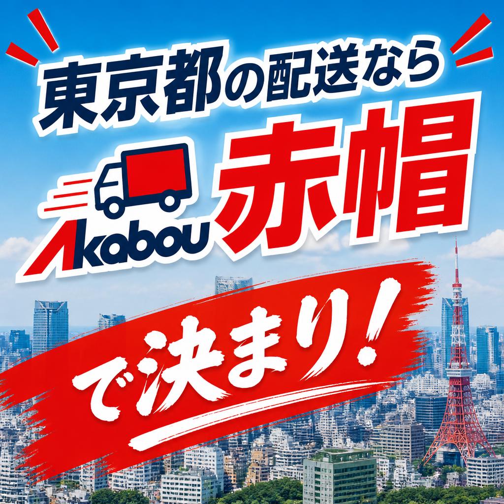 東京都の配送なら赤帽で決まり！