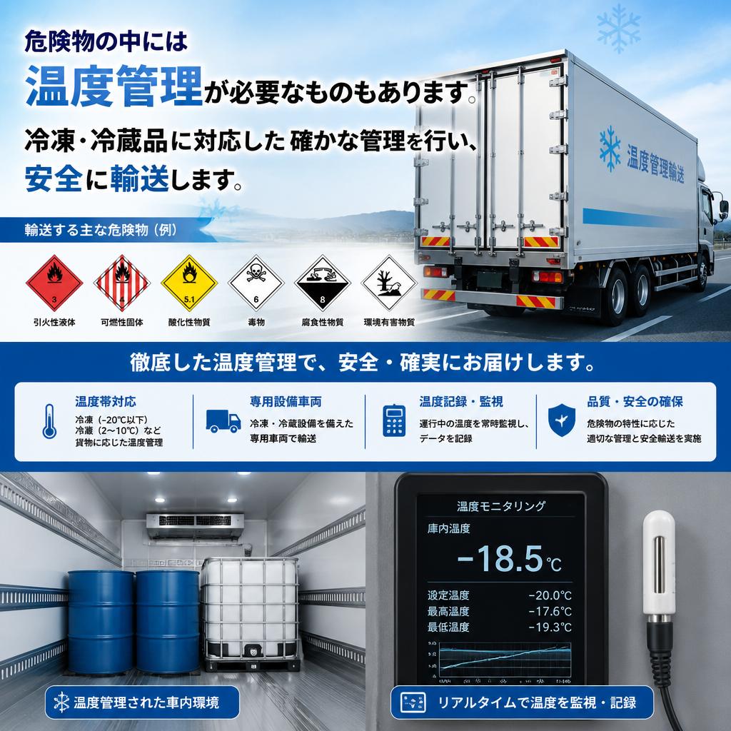 5. 特殊な温度管理もお任せ