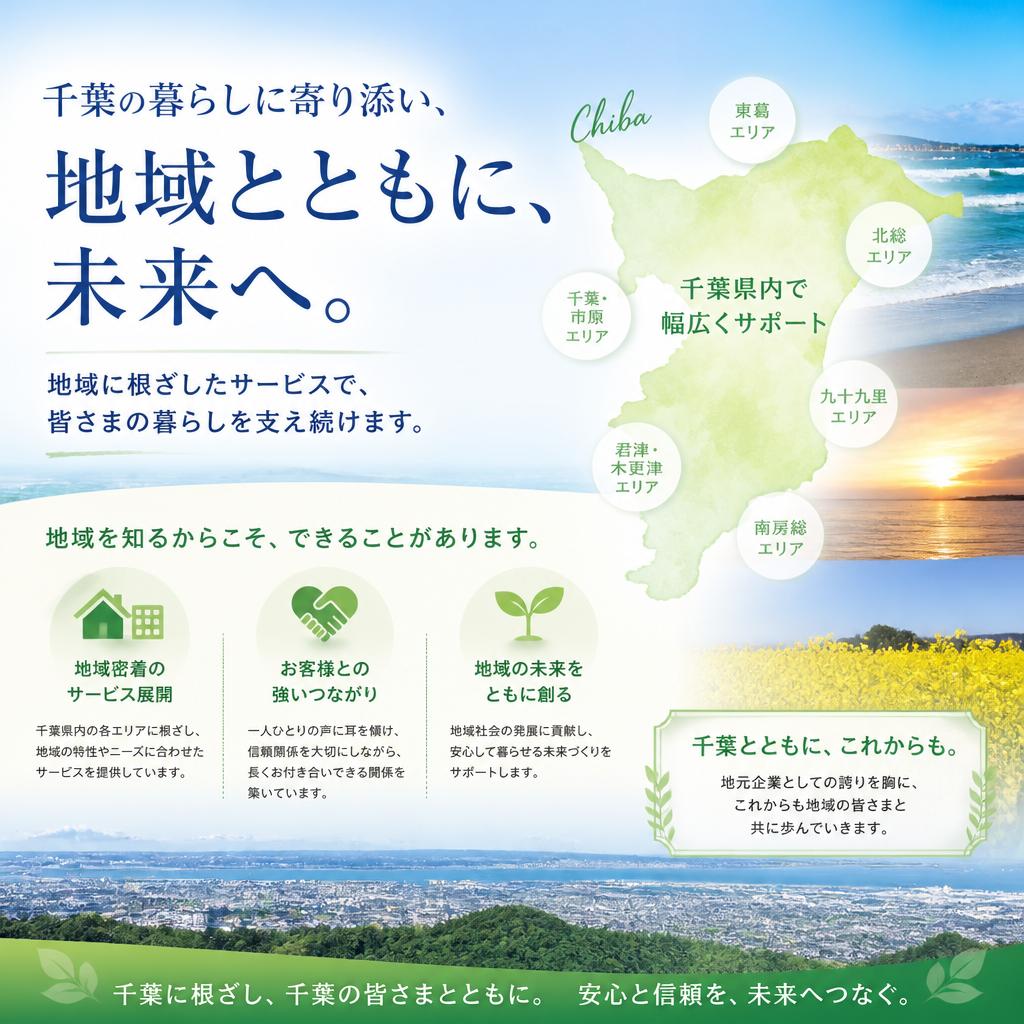 地域密着型のサービス