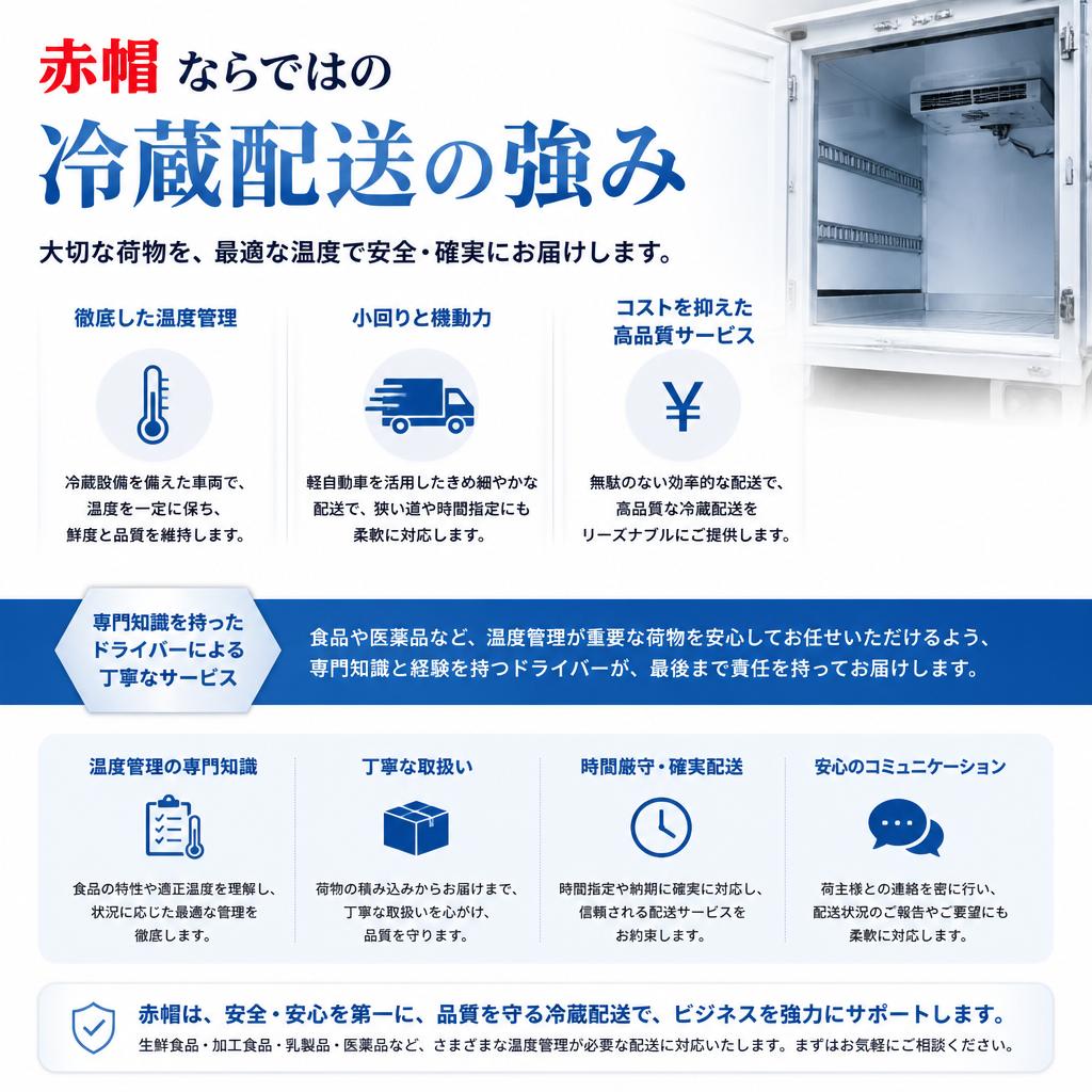 赤帽の特長